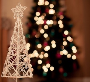 Boules et guirlandes de Noël