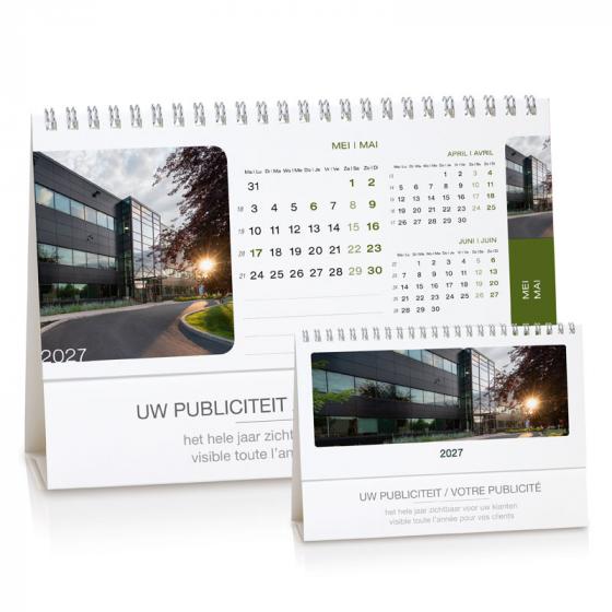 Calendrier de bureau 2027 avec vos propres photos