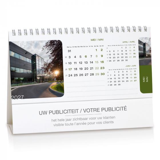 Calendrier de bureau 2027 avec vos propres photos