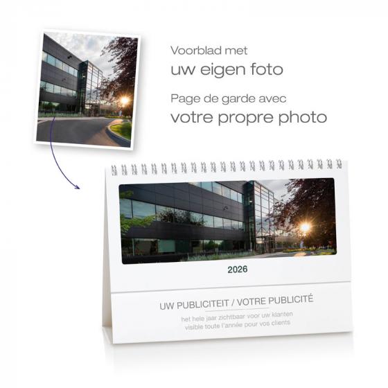 Calendrier de bureau "zen" 3 mois et mémo