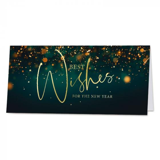 Carte de vœux société éclats et cotillons