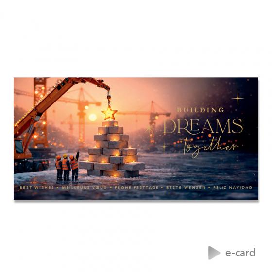 E-card entreprise building dreams together