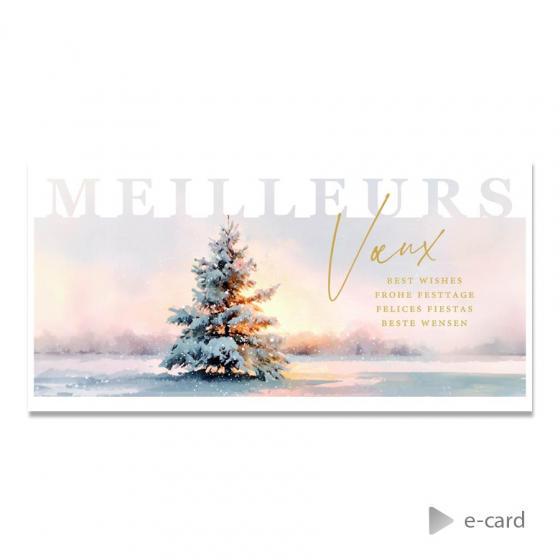 E-card entreprise douceur de Noël