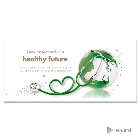 E-card looking forward to a healthy future
