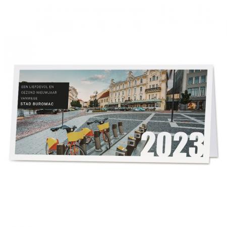 Carte sur mesure avec plusieurs photos et logo