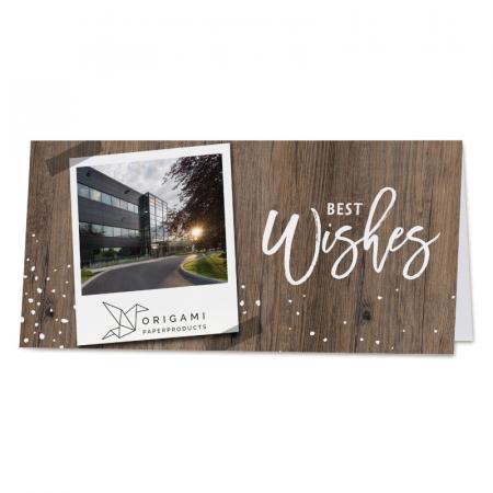 Carte sur mesure bois et photo