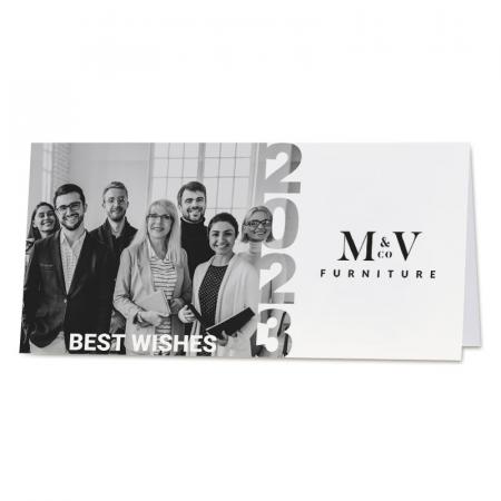 Carte sur mesure photo "happy new year"