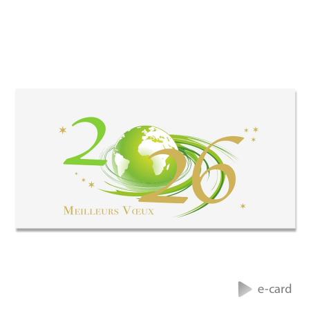 Carte de bonne année pro 2026