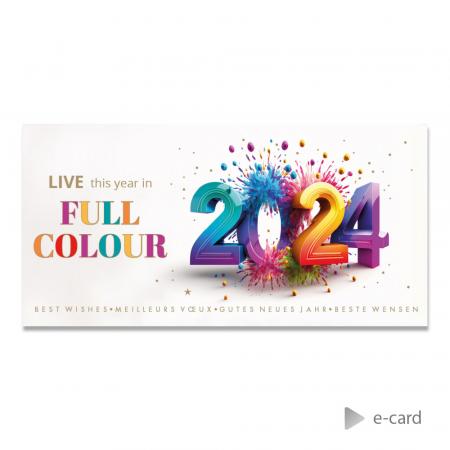 E-card 2024 explosion de couleurs