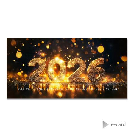 E-card entreprise 2026 éclatant 