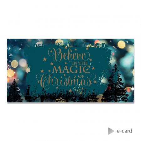 E-card magie de noël 